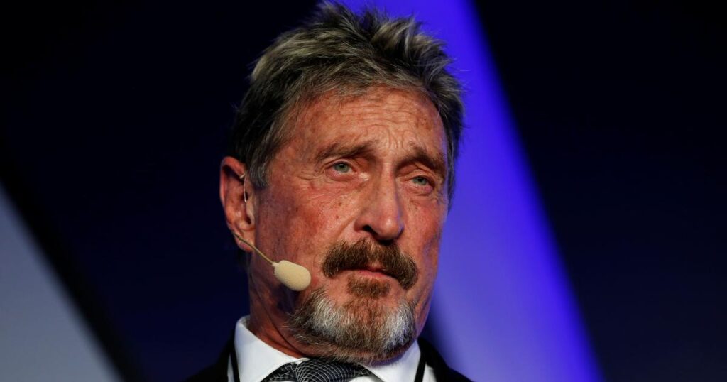 John McAfee died of suicide before extradition to the US