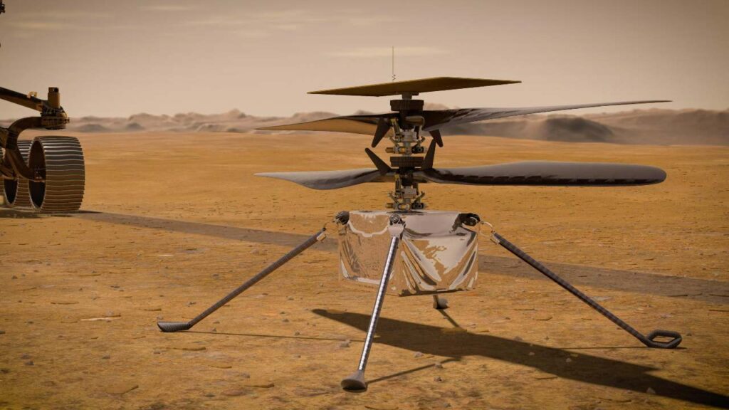 NASA describes a larger helicopter for the mission of Mars in the future