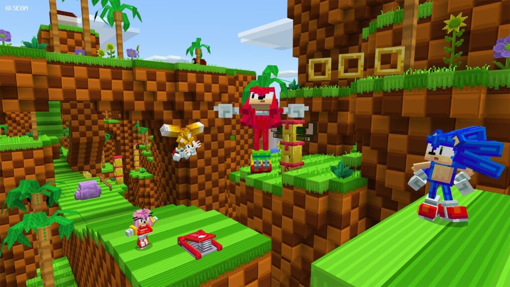 Sonic the Hedgehog might make me play Minecraft for the first time