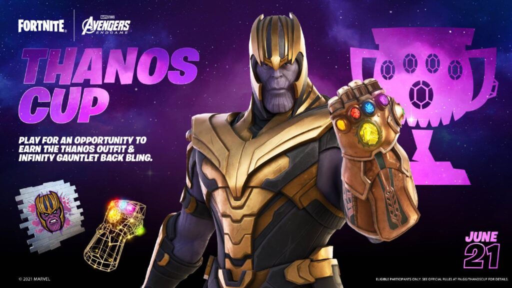 Thanos returns to Fortnite: How to get the skin and back Bling for free